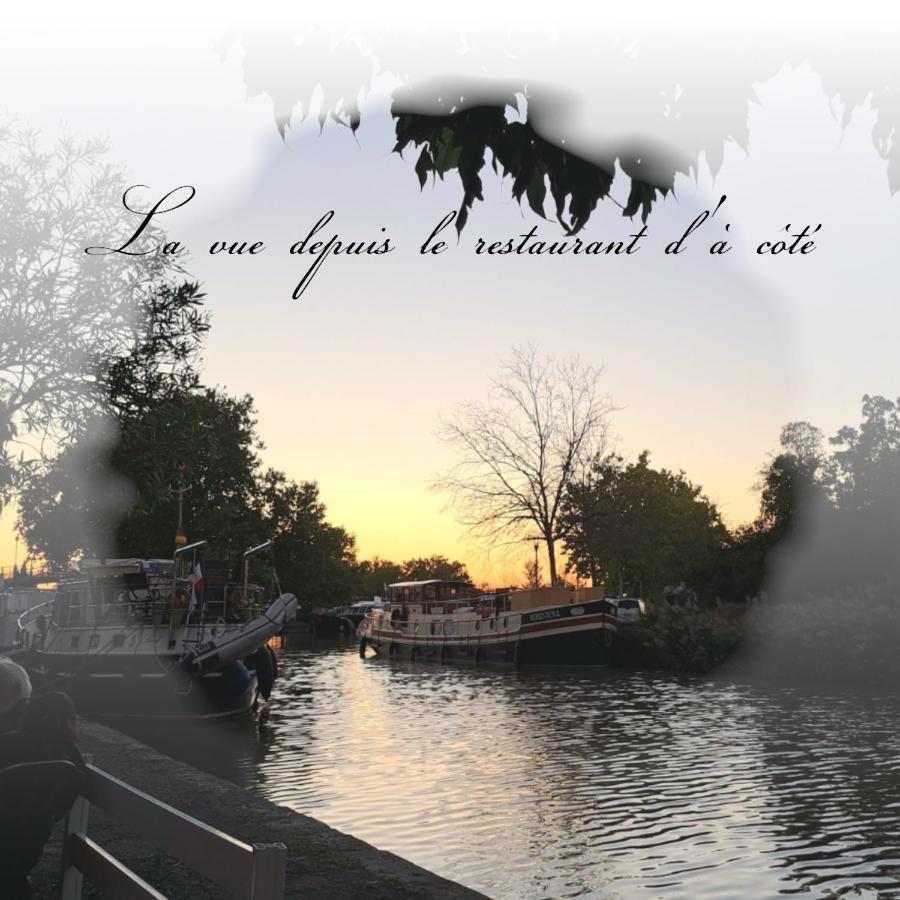 La Maison Du Canal- Vue Canal- L'Ere Du Temps Homps  Eksteriør billede